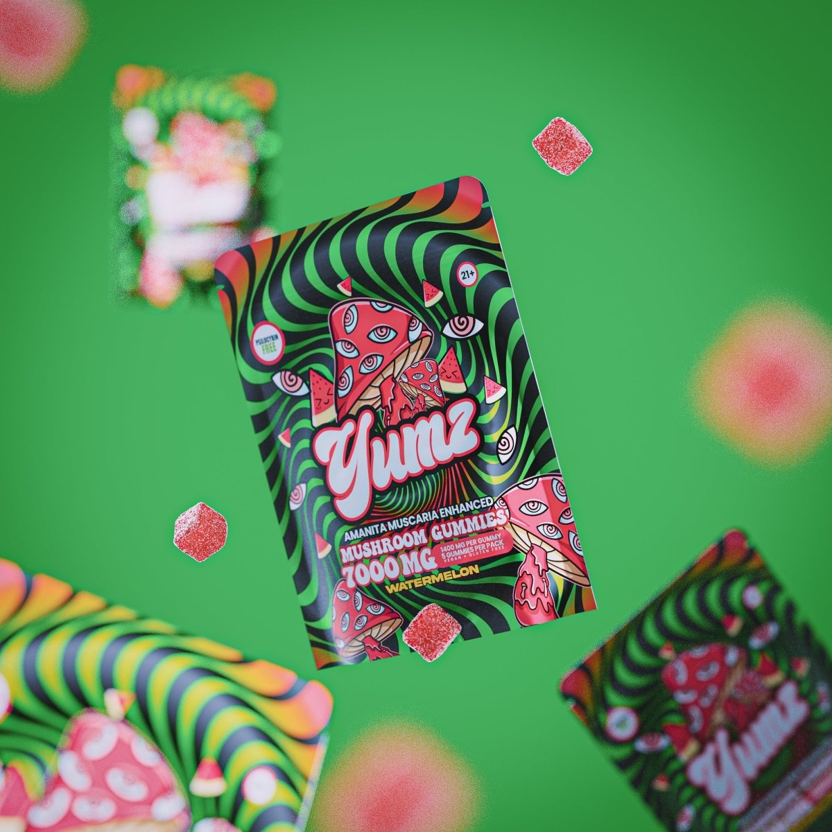 YUMZ - Watermelon ( Magic Nootropic Gummies )